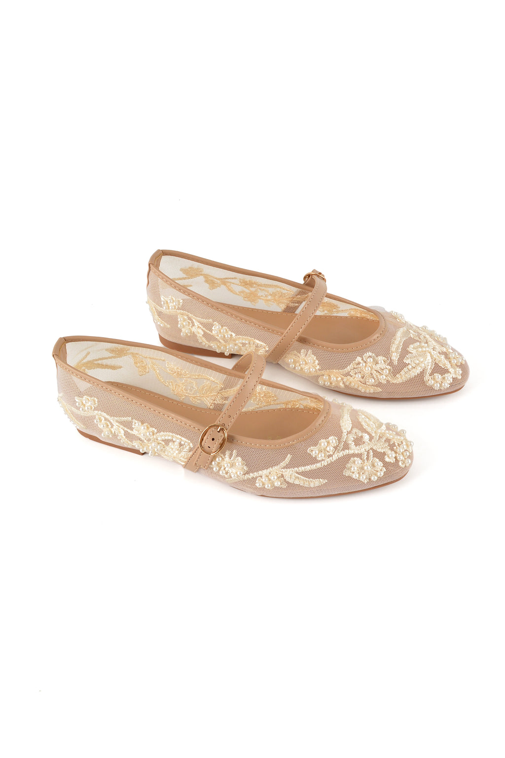 MIA DIVA Mary Jane Flats Flora 26012