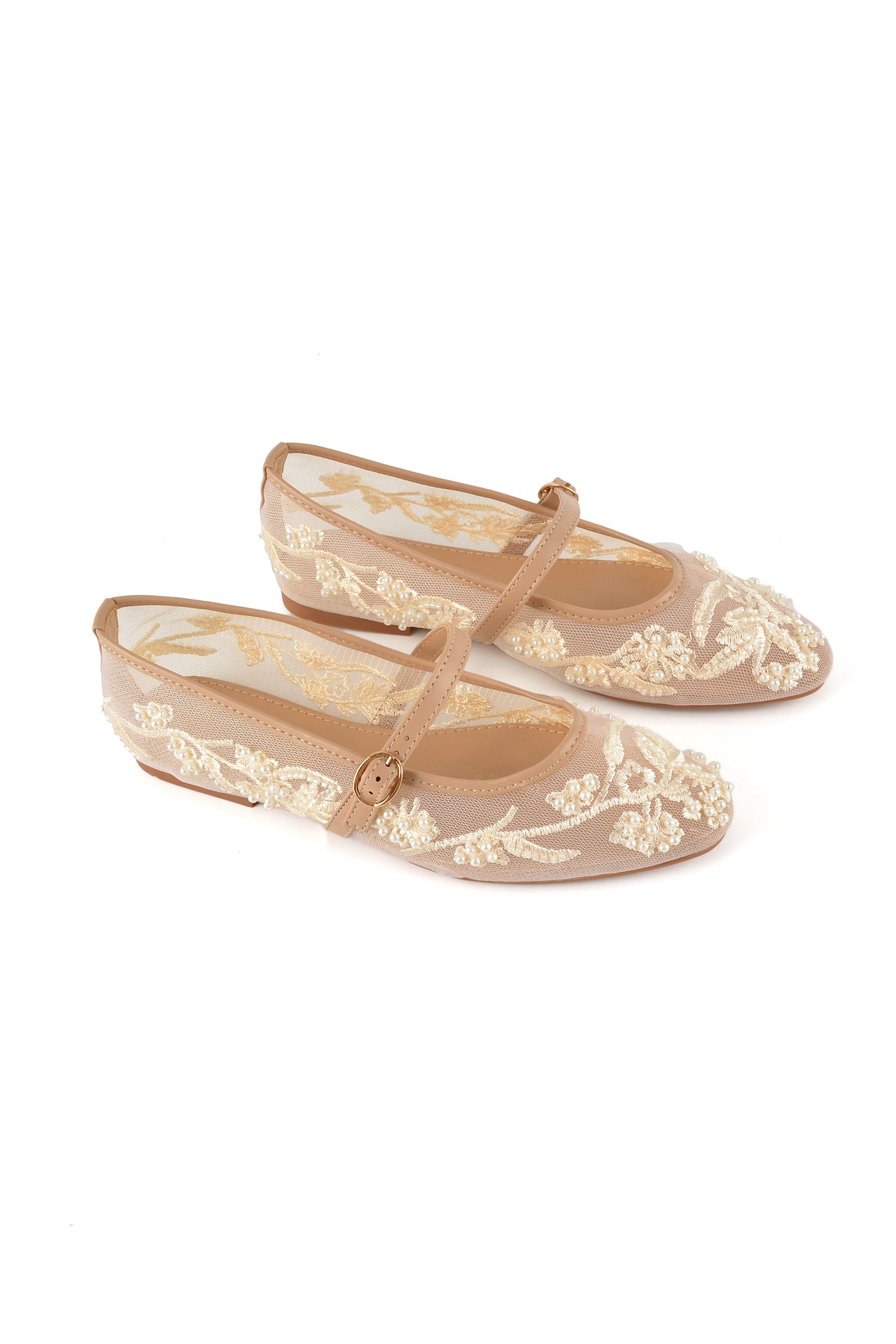MIA DIVA Mary Jane Flats Flora 26012