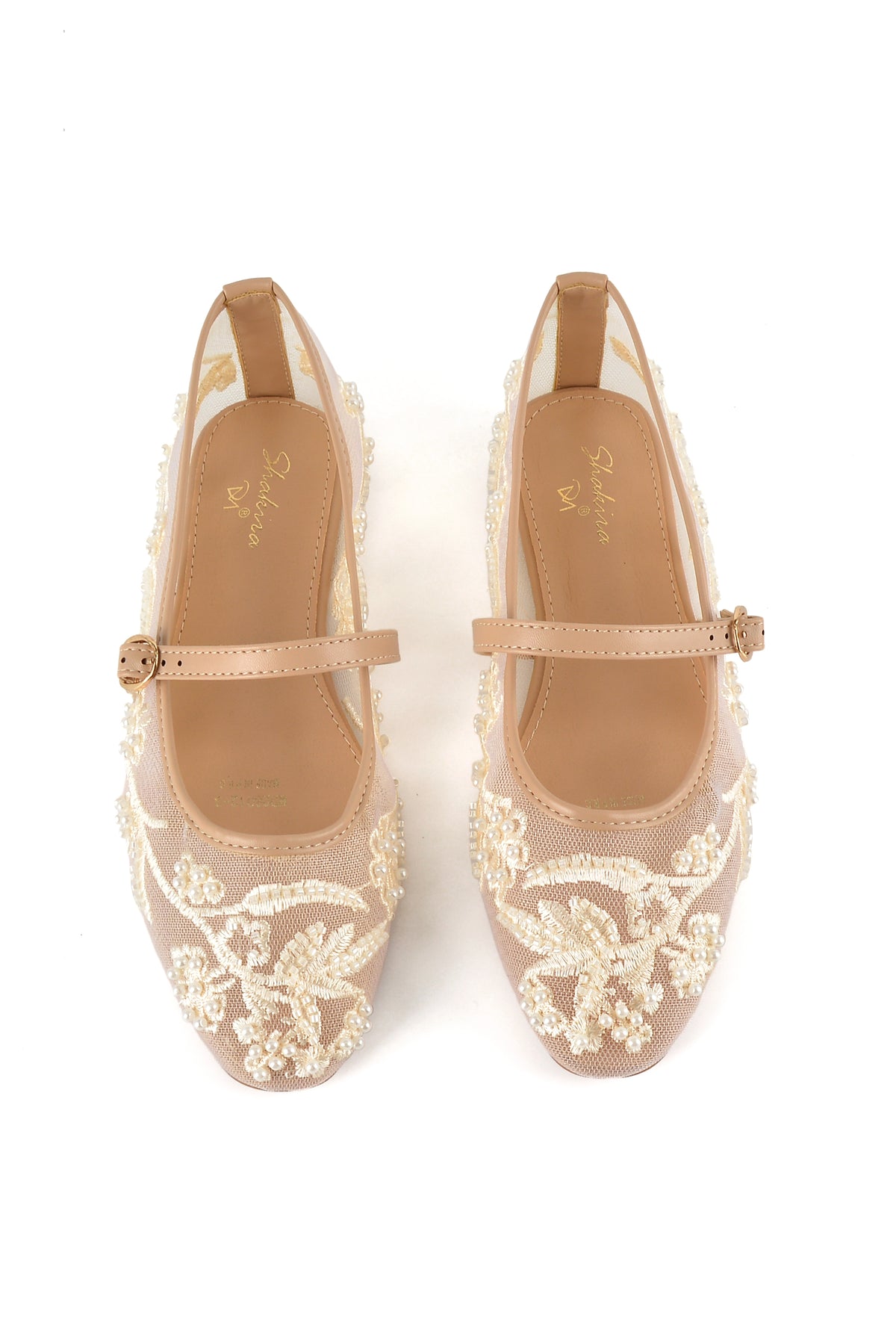 MIA DIVA Mary Jane Flats Flora 26012