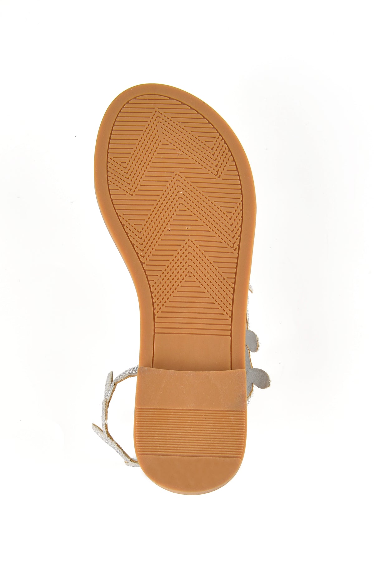 MIA DIVA Crystal Leaf Strap Flat Sandals Nymphia 25106