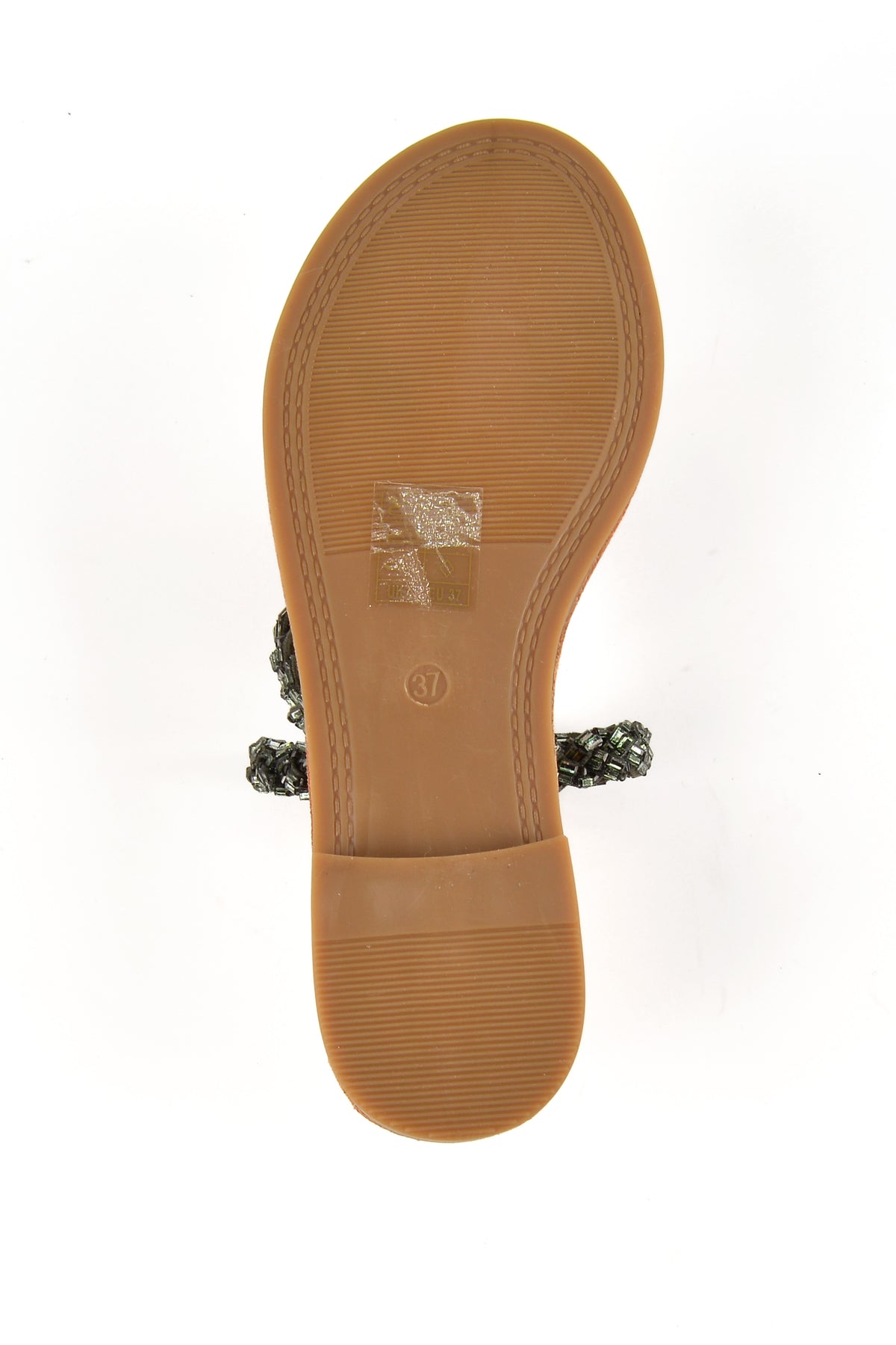 MIA DIVA Crystal Strap Flat Sandals Selina 2575