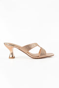 MIA DIVA Rhinestone Mule Heels Dana 2551