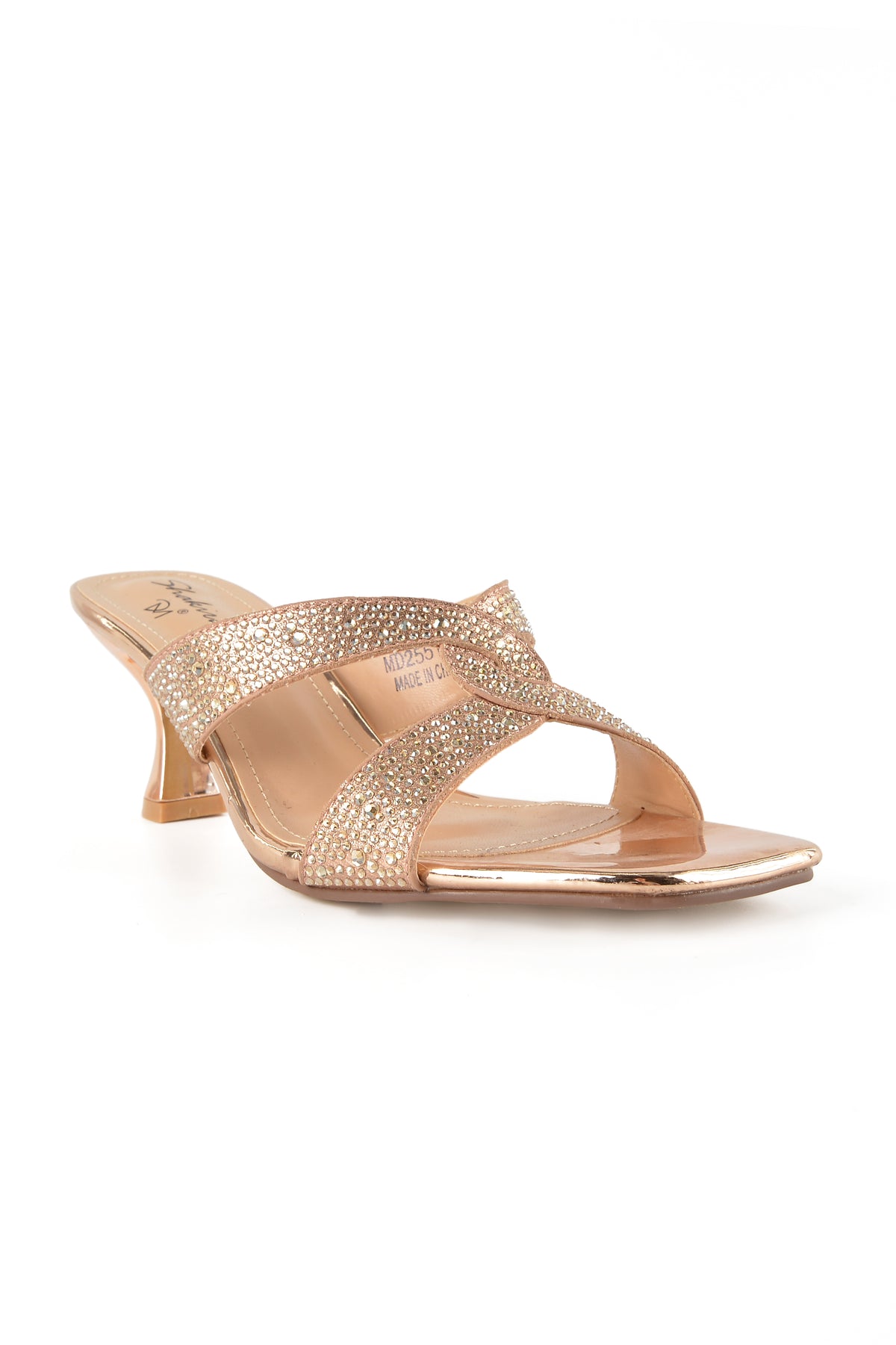 MIA DIVA Rhinestone Mule Heels Dana 2551