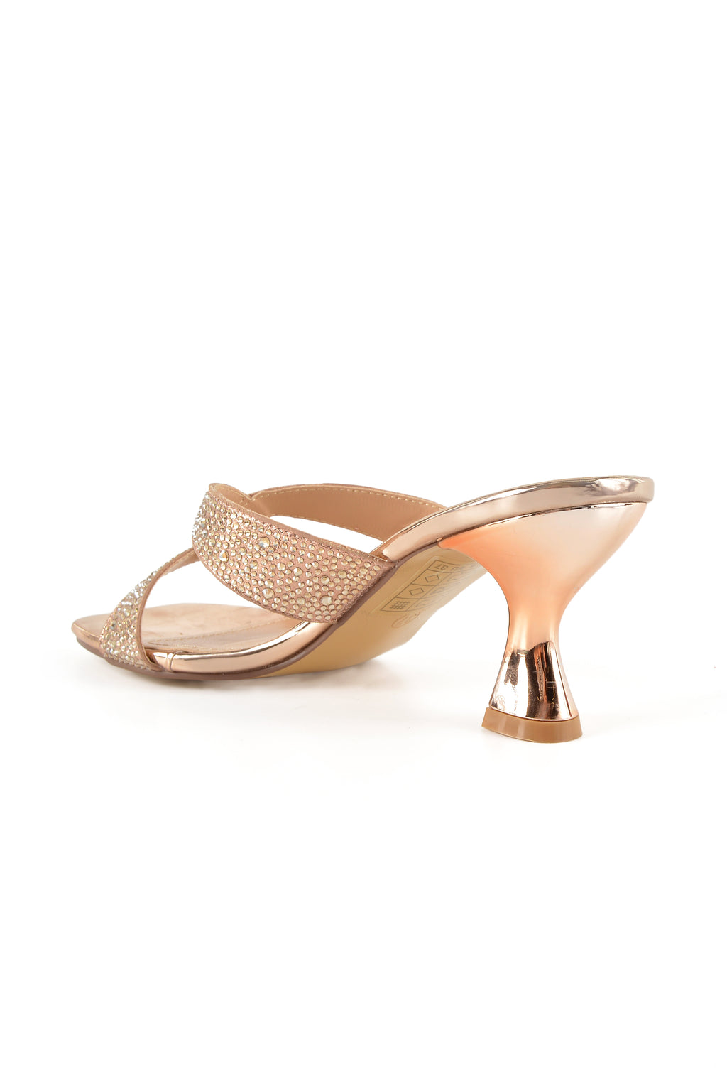MIA DIVA Rhinestone Mule Heels Dana 2551