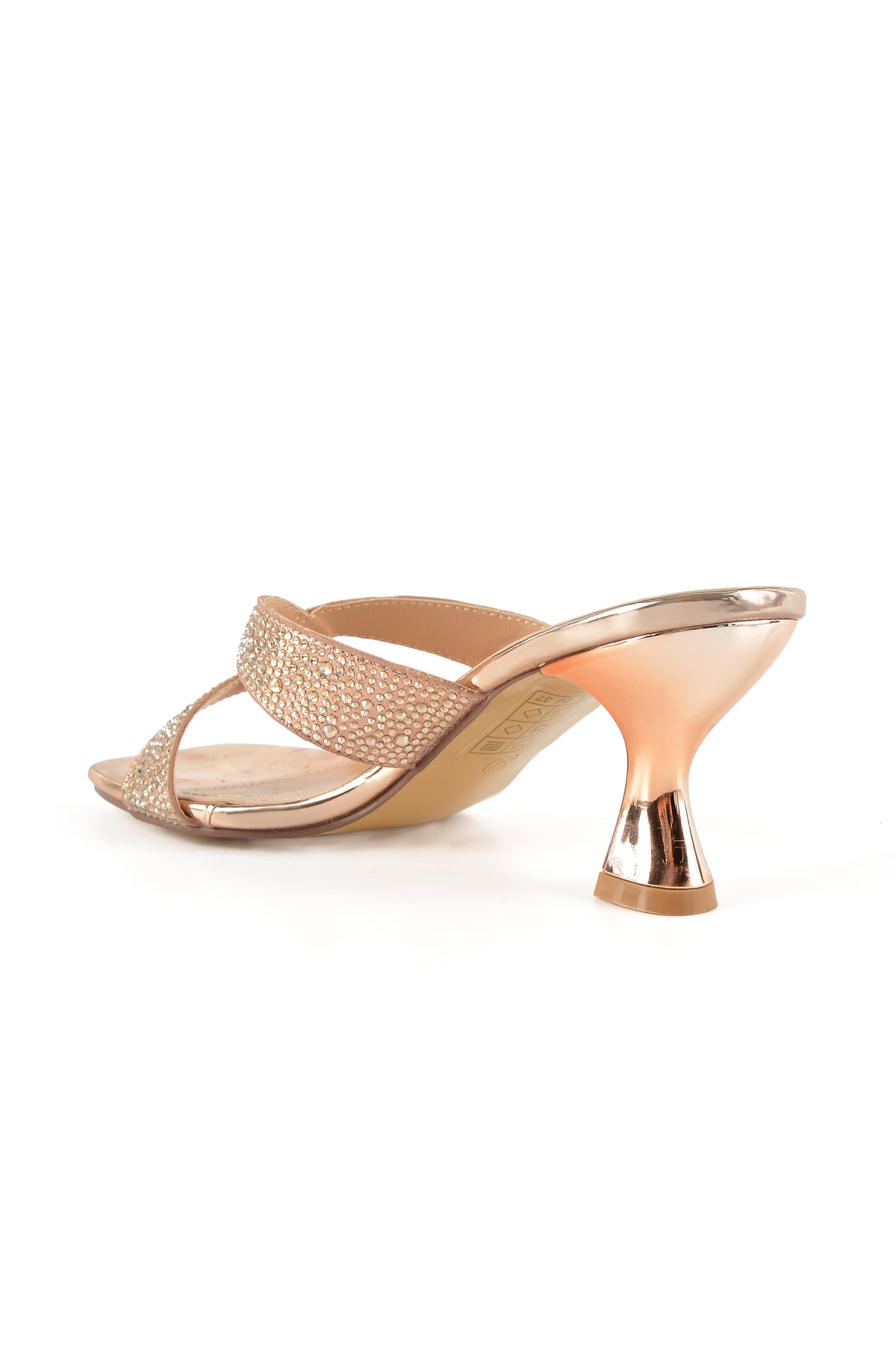 MIA DIVA Rhinestone Mule Heels Dana 2551