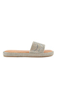 MIA DIVA Geometric Crystal Slide Sandal Dramar 25154