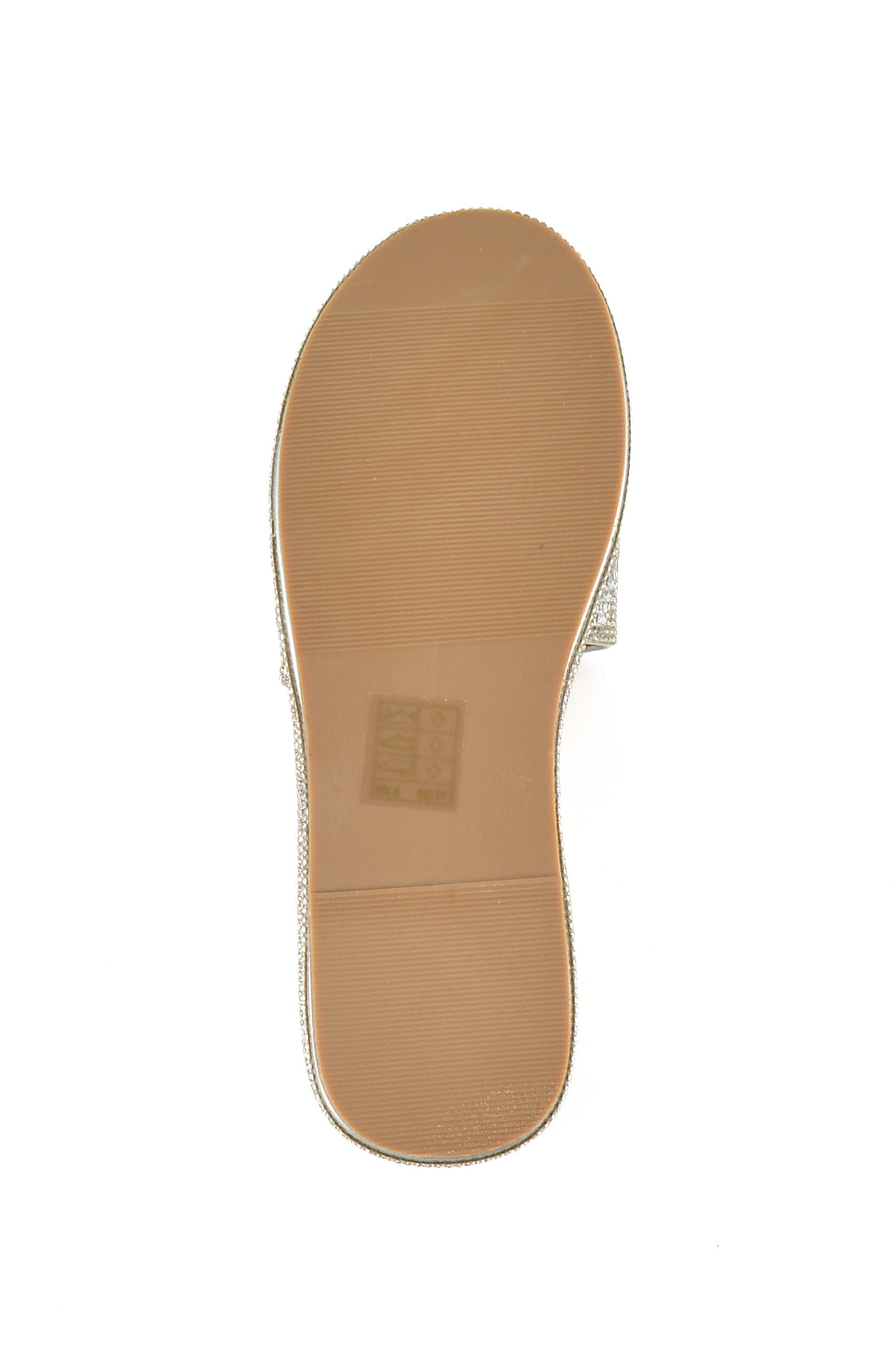 MIA DIVA Geometric Crystal Slide Sandal Dramar 25154