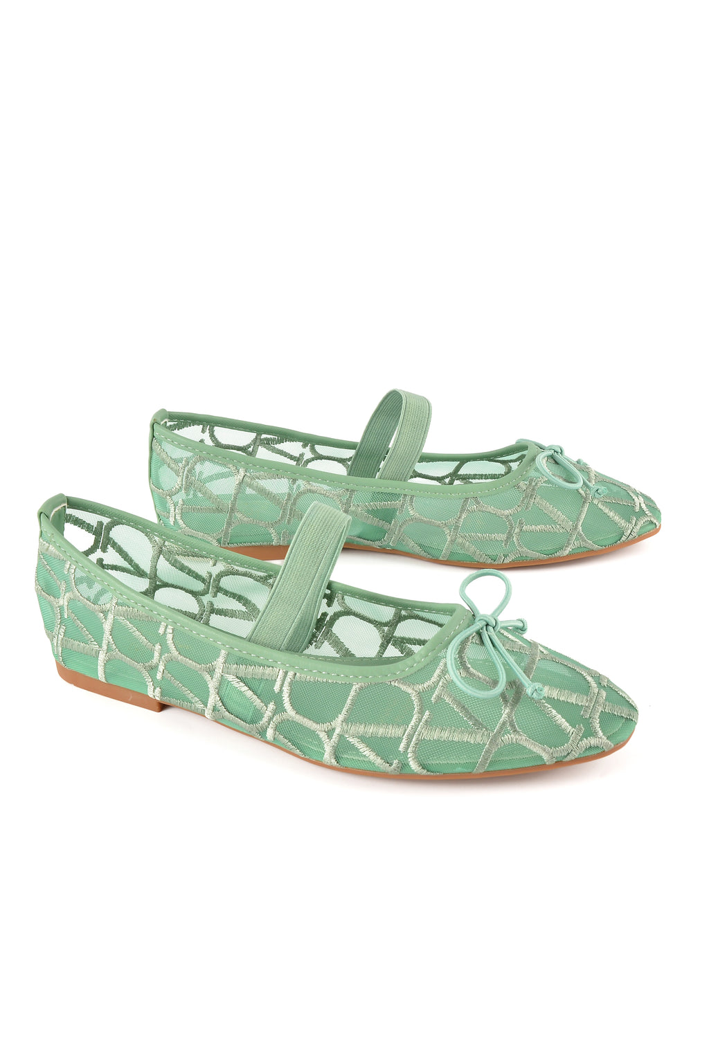 MIA DIVA Mary Jane Flats Flora 26044