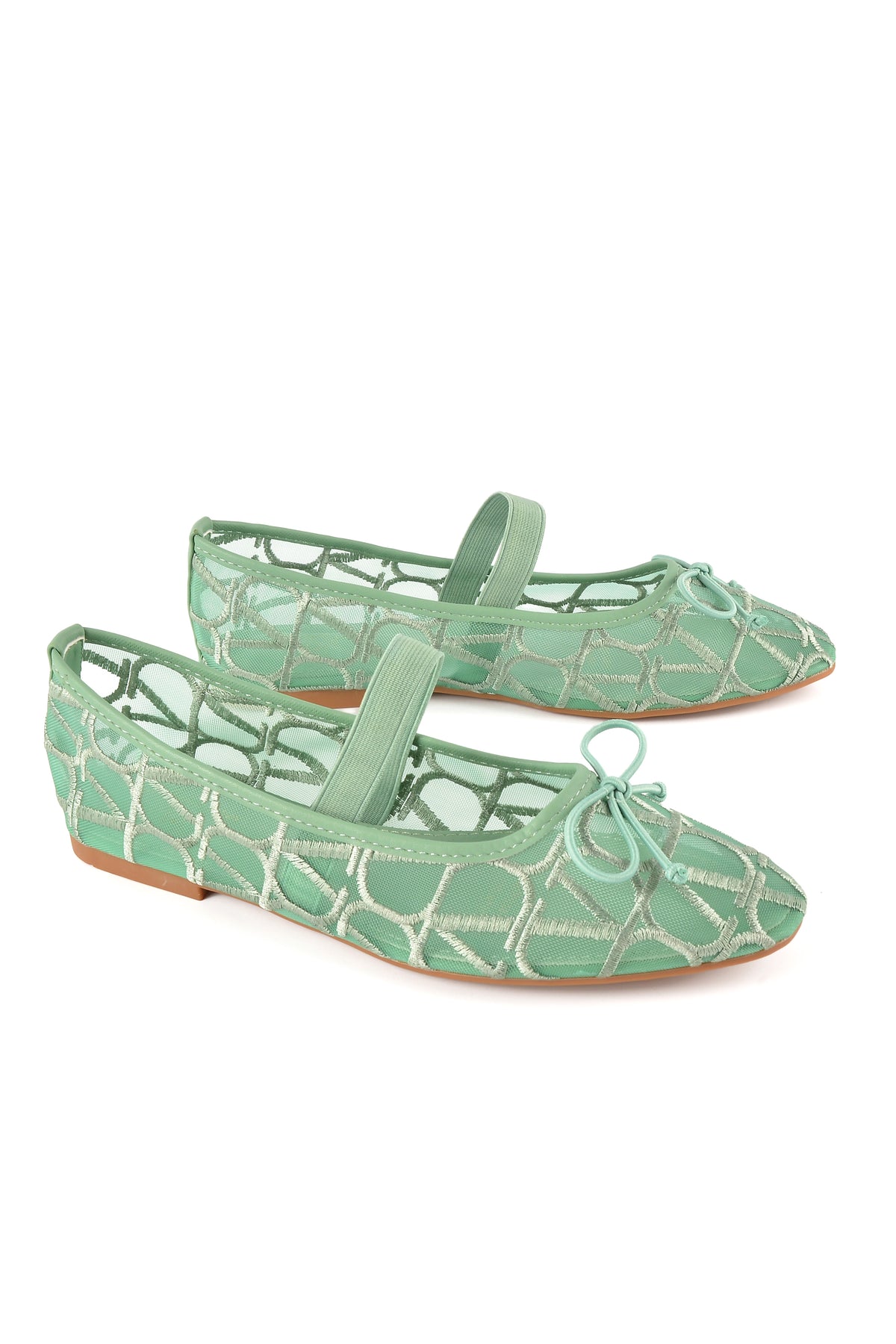 MIA DIVA Mary Jane Flats Flora 26044