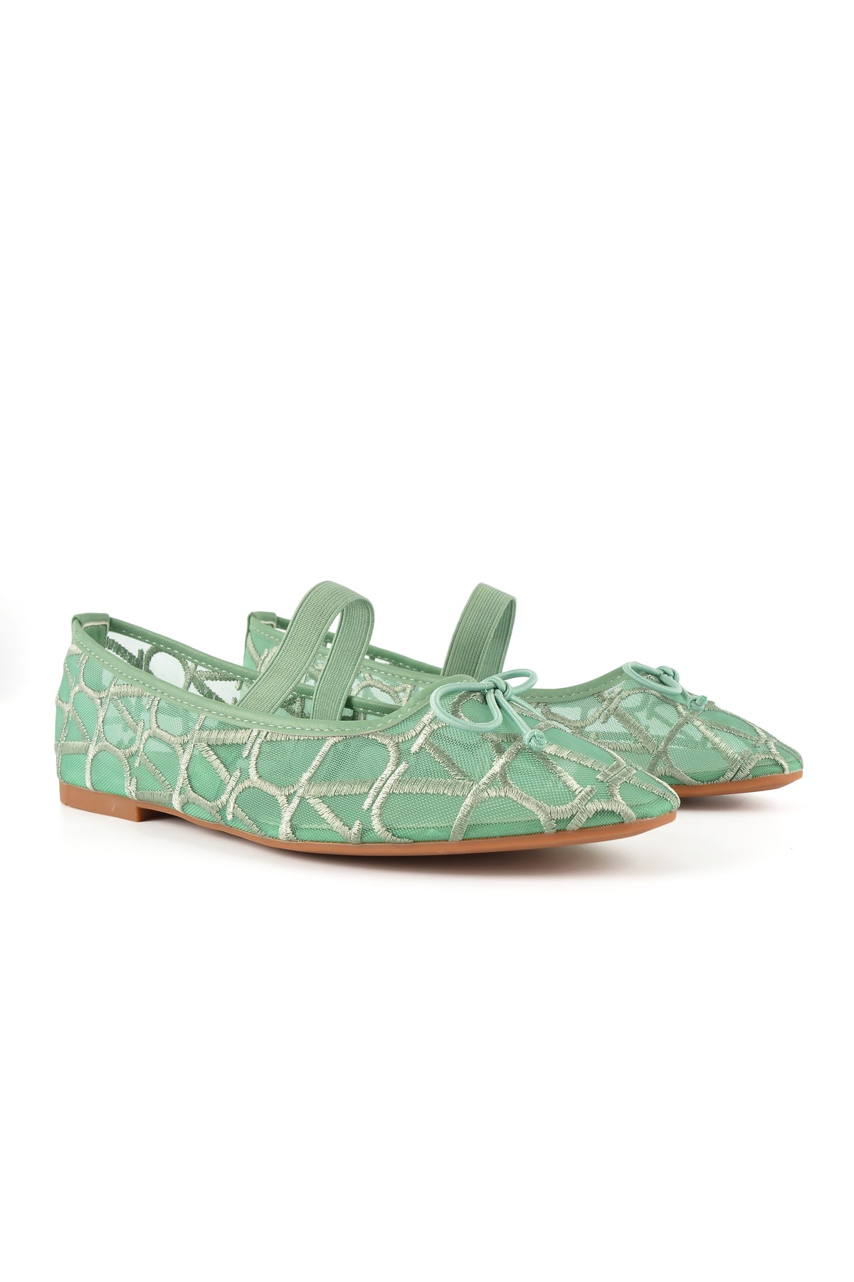 MIA DIVA Mary Jane Flats Flora 26044