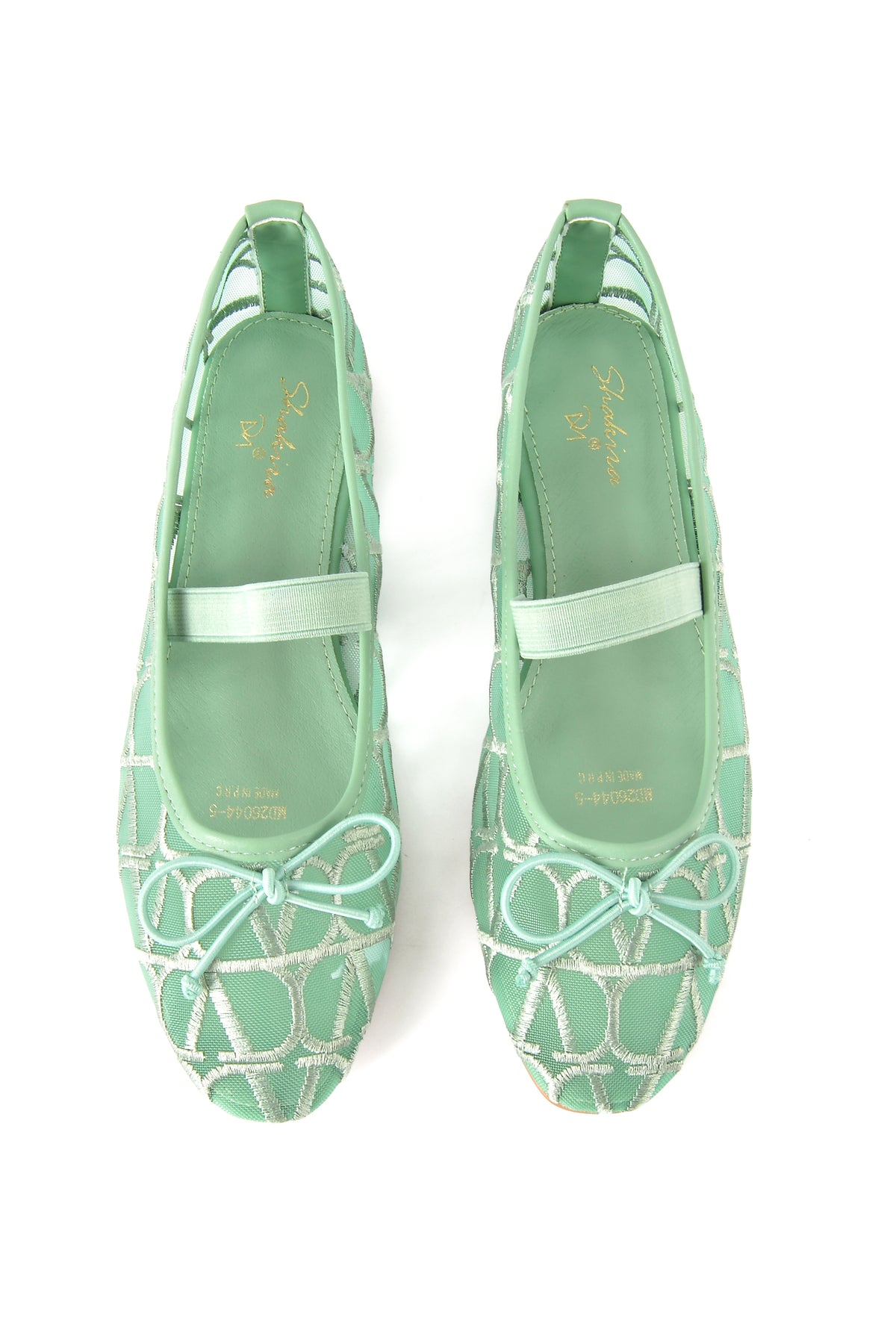 MIA DIVA Mary Jane Flats Flora 26044