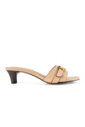 MIA DIVA Gold Buckle Detail Heeled sandals Lora 2577