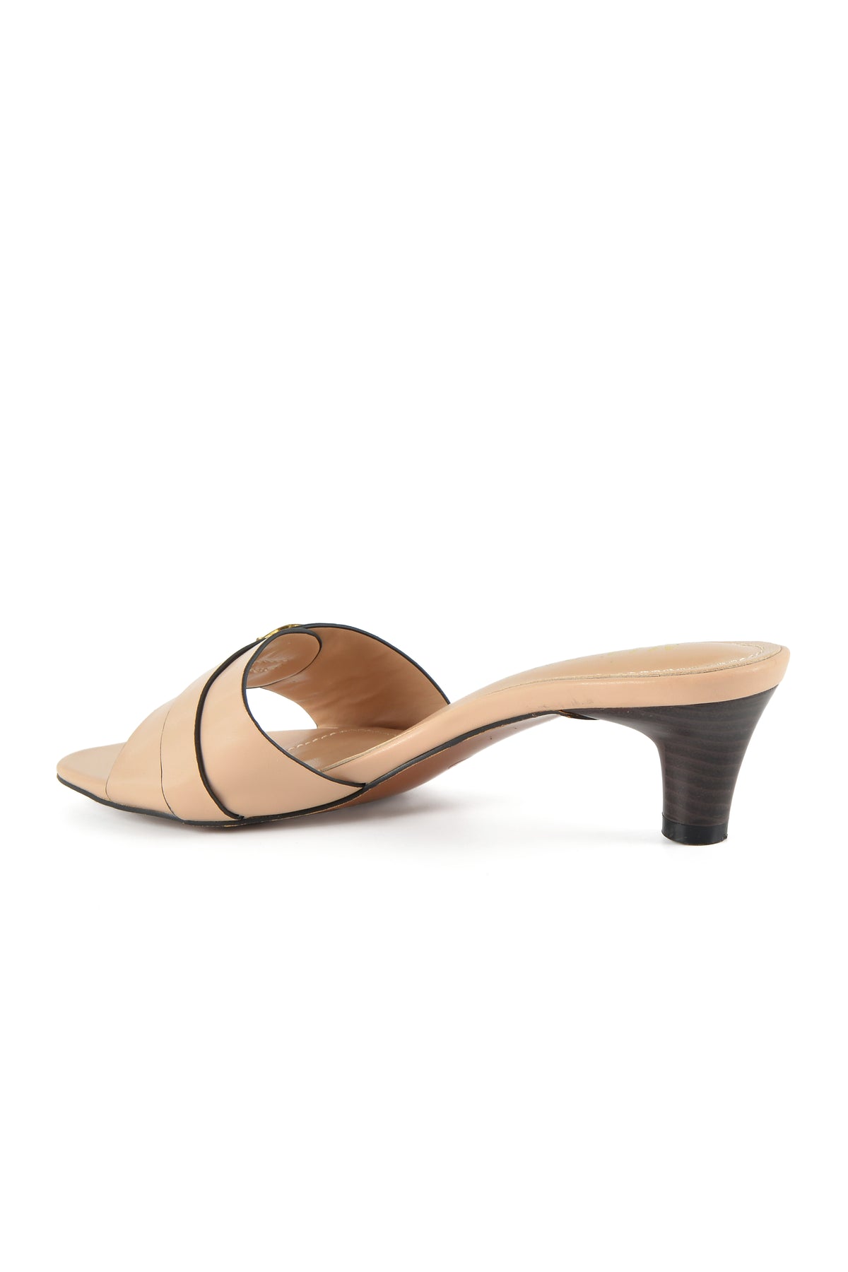 MIA DIVA Gold Buckle Detail Heeled sandals Lora 2577