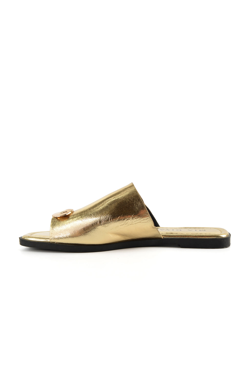 MIA DIVA Metallic Toe Ring Flat Sandals Rocky 25173