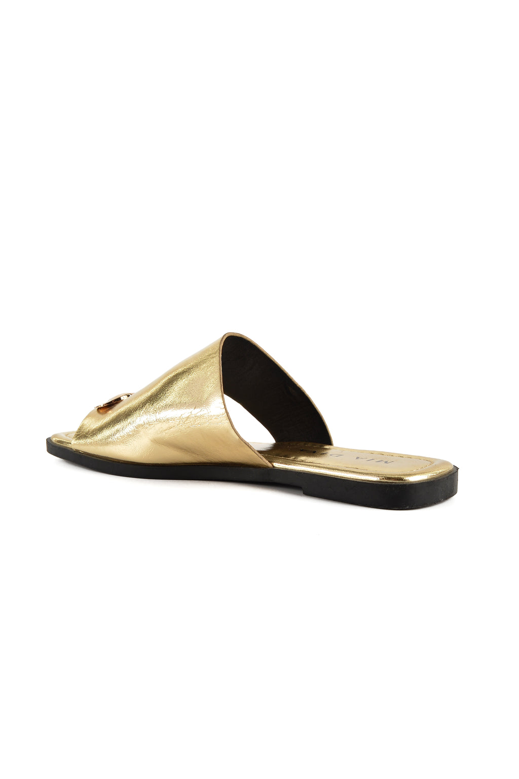 MIA DIVA Metallic Toe Ring Flat Sandals Rocky 25173