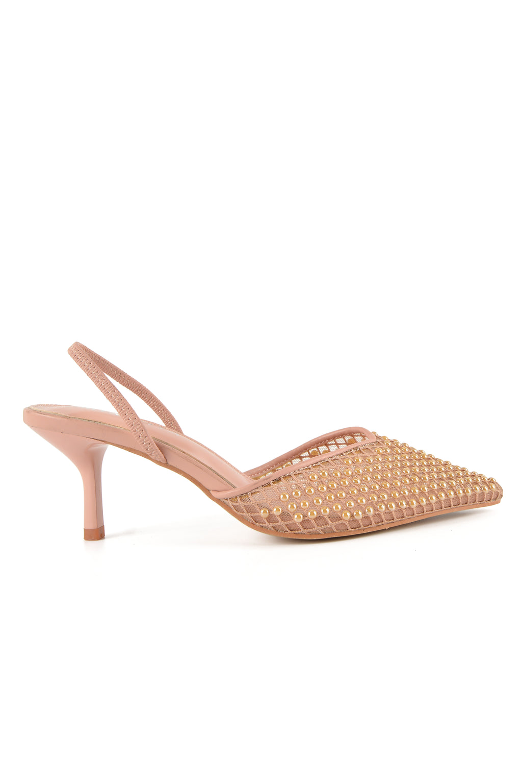 MIA DIVA Pearl Array Slingback Heels Piya 2558