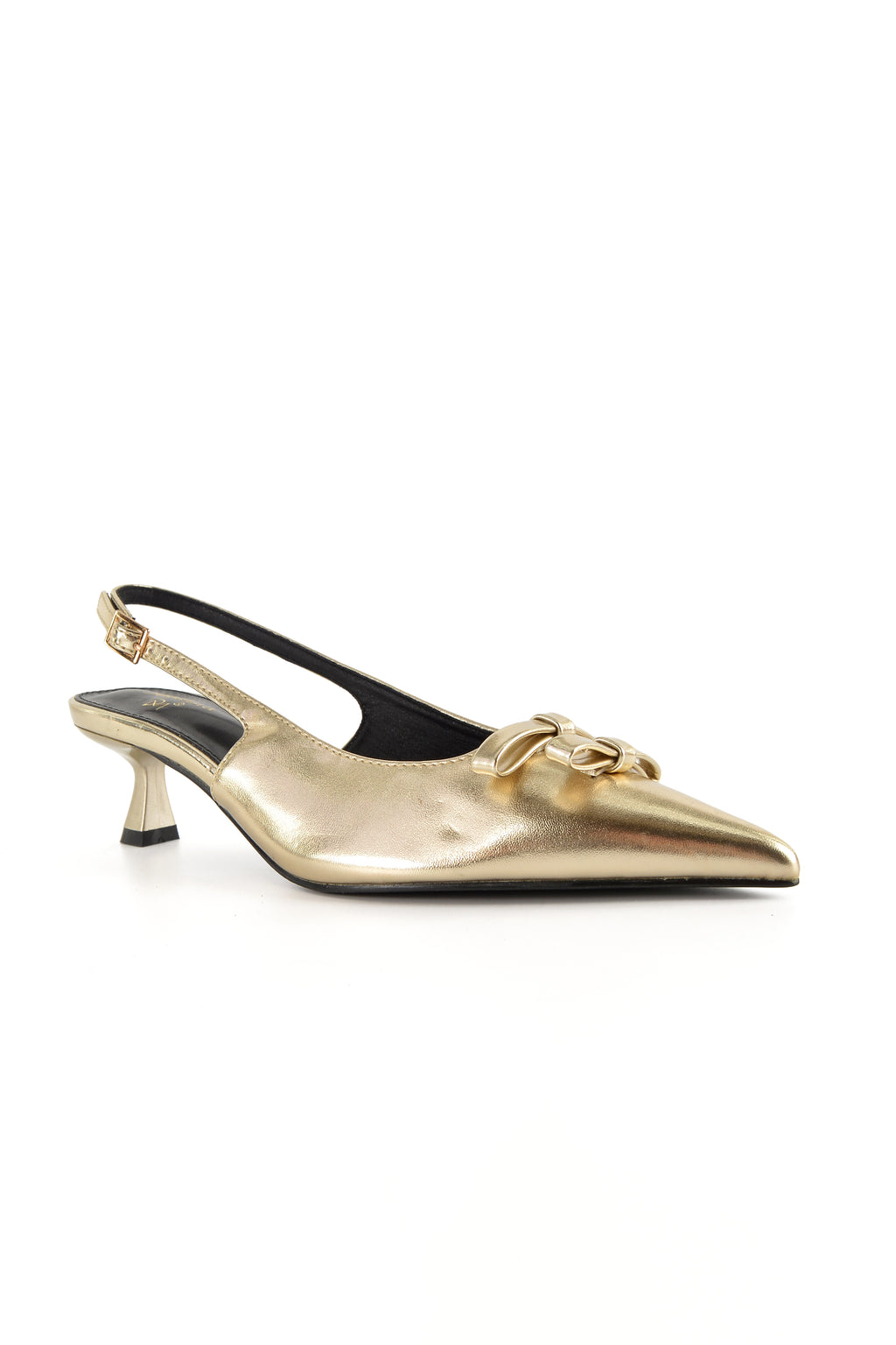 MIA DIVA Double Bow Slingback Heel Marina 2581