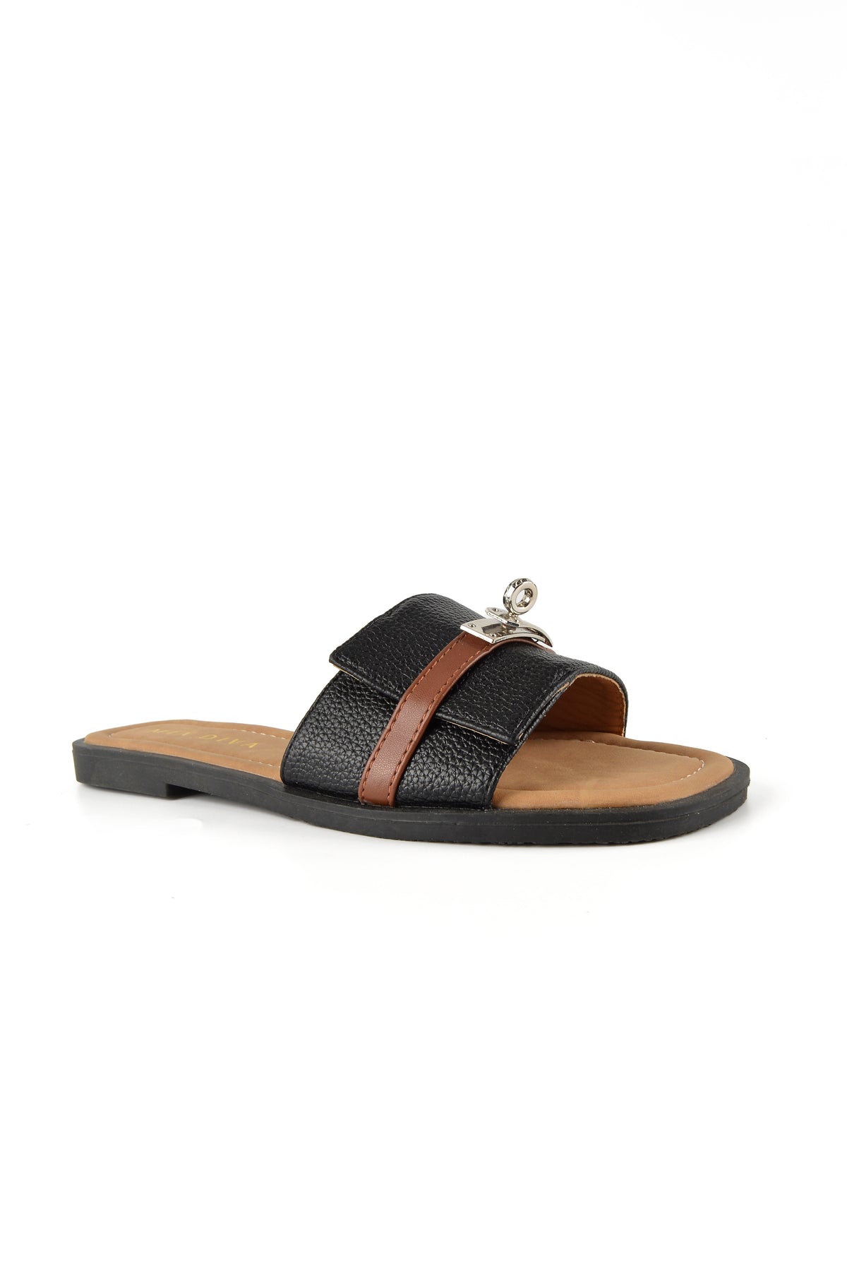 MIA DIVA Classic Buckle Accent Flat Andria 2505