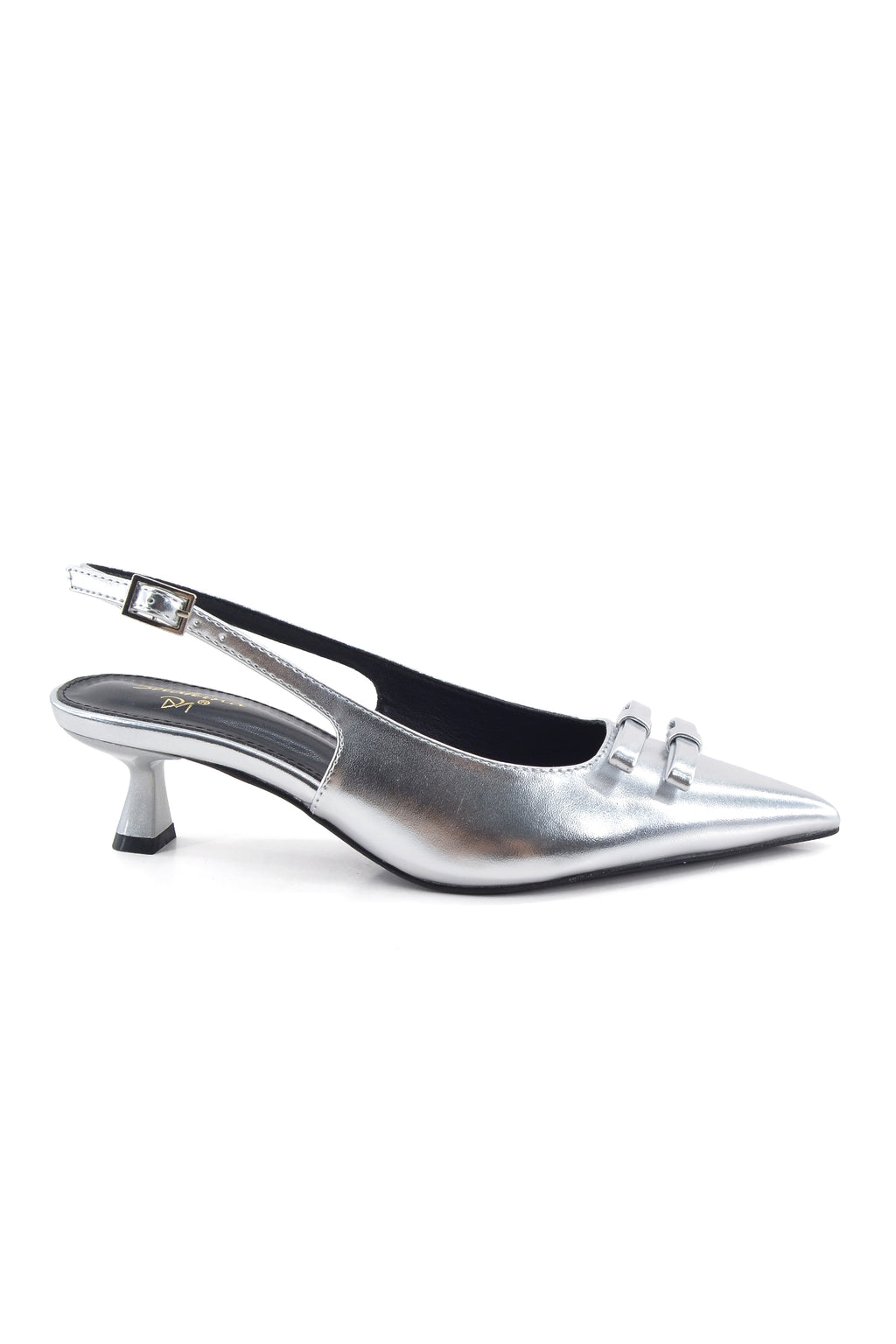 MIA DIVA Double Bow Slingback Heel Marina 2581