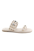 MIA DIVA Double Strap Stud  Flat Sandals Baka 2596