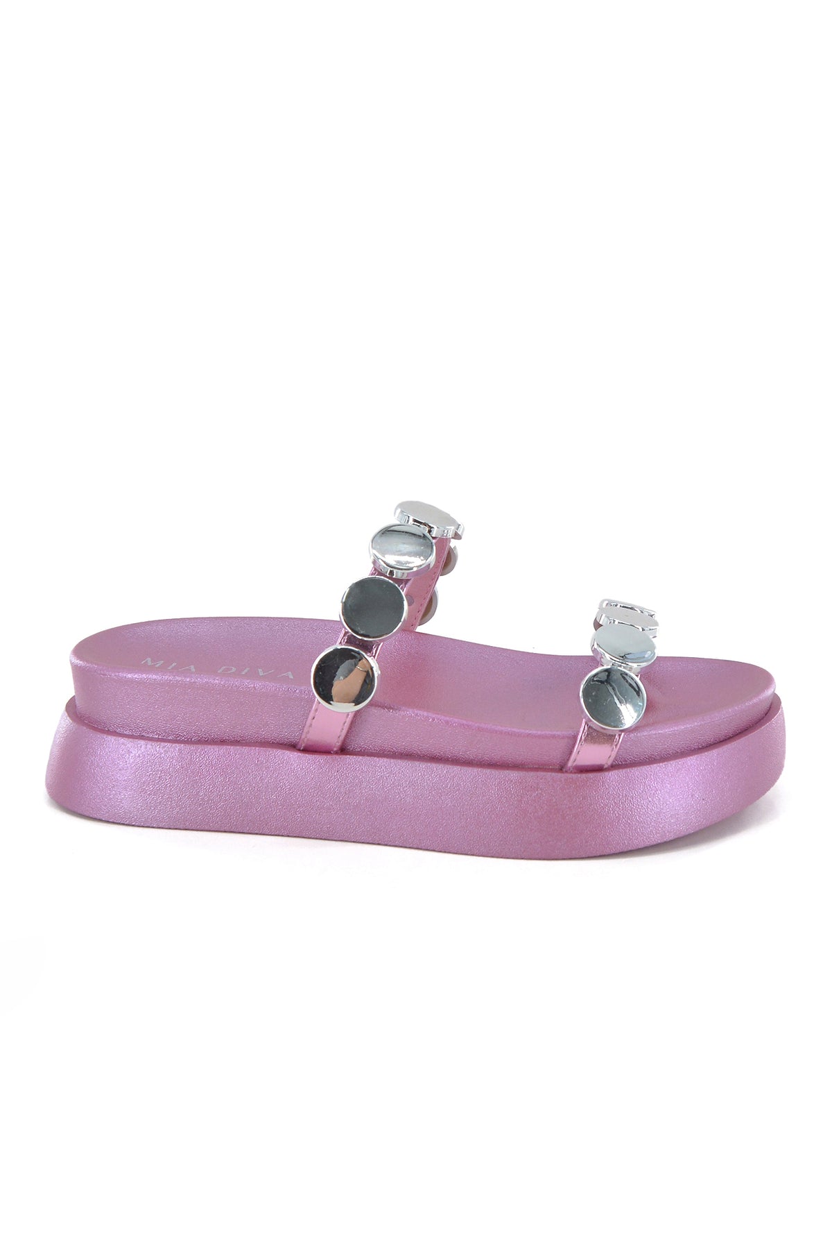 MIA DIVA  Double Strap Platform Sandals Bosana 2521