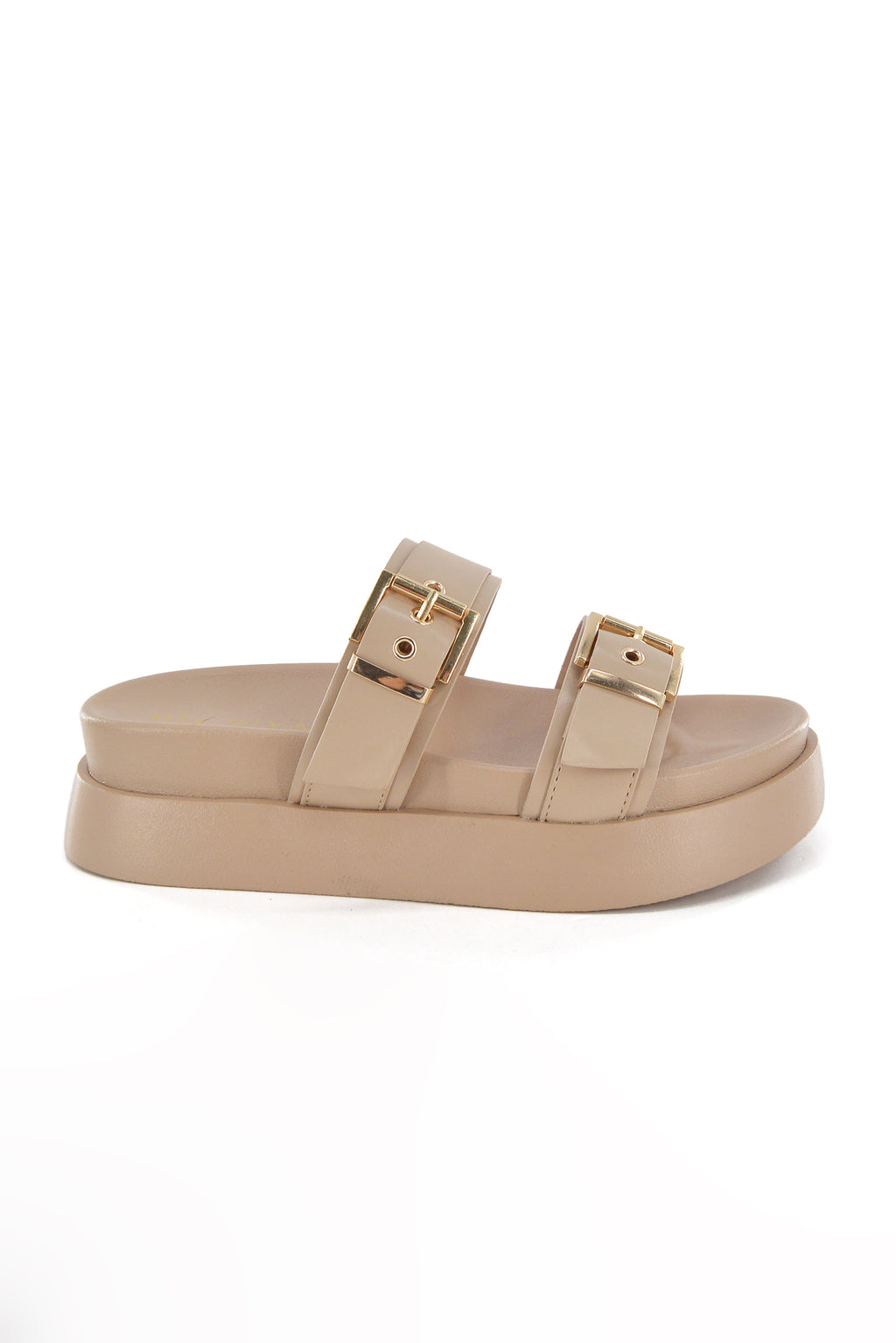 MIA DIVA Double Buckle Platform Sandals Burna 2523